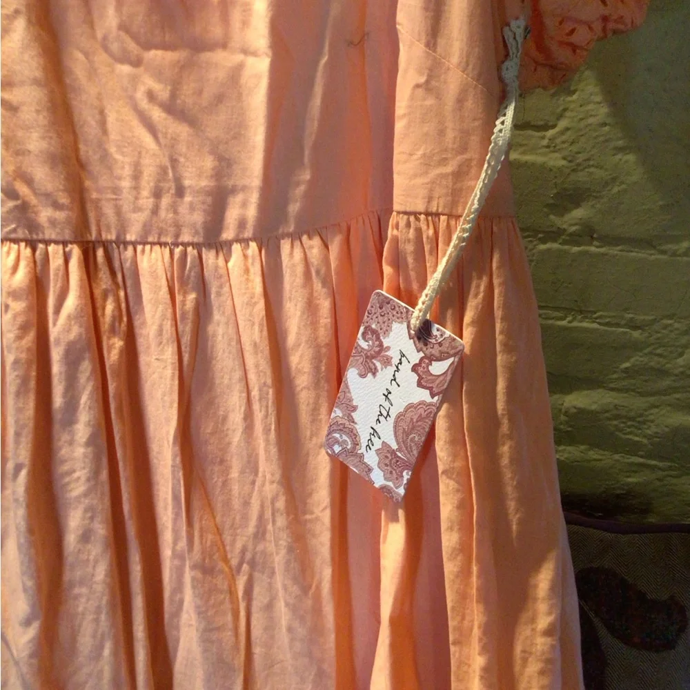 NEW! Band of the Free peach boho dress